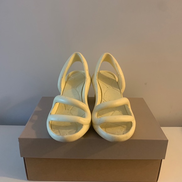 Camper Shoes - Camper Kobarah Sandals Off-White Yellow